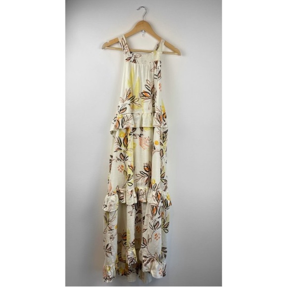 NWT Free People Anita Floral Maxi Dress - Picture 4 of 9
